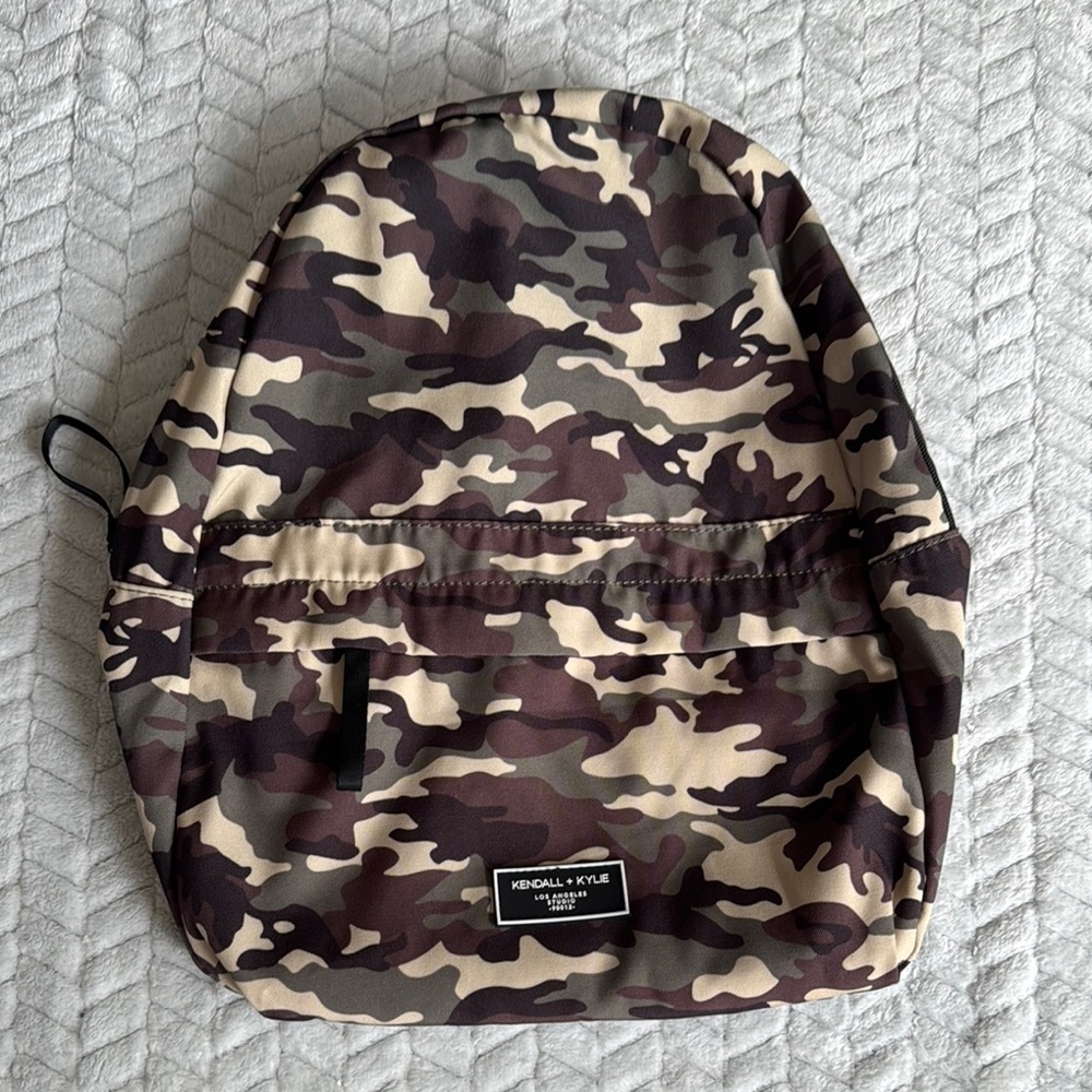 Kendall & Kylie Brown Tan Backpack